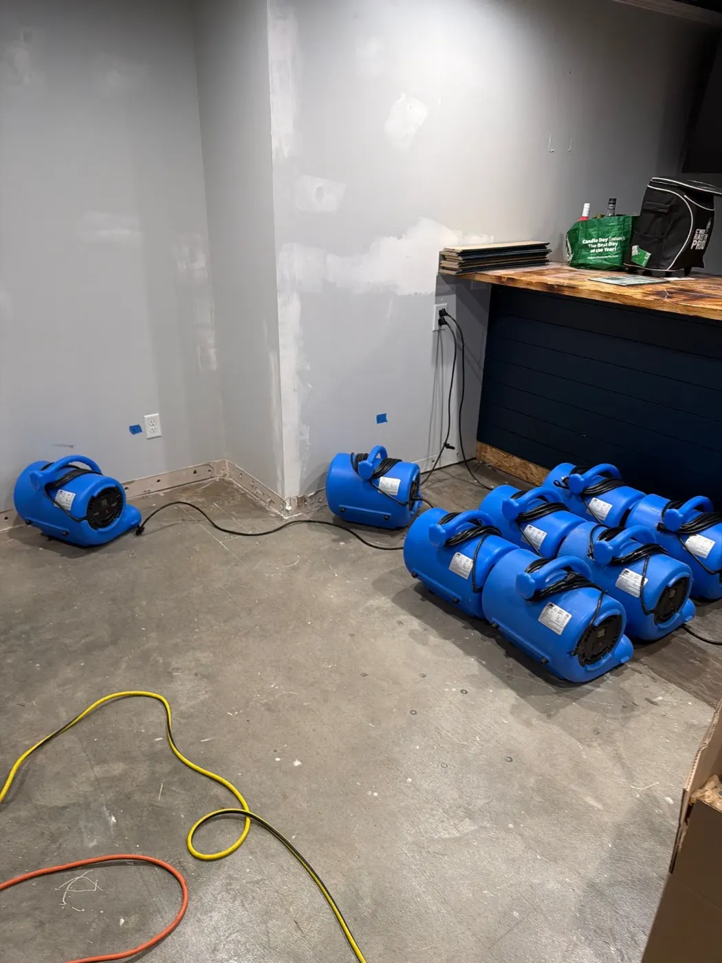 Water damage restoration by Glenns Valley Water Restoration near Bargersville, IN